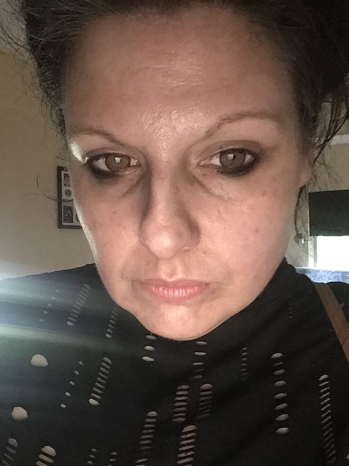 Customer photo review of Three Tone HONEY Brown Prescription Coloured Contact Lenses
