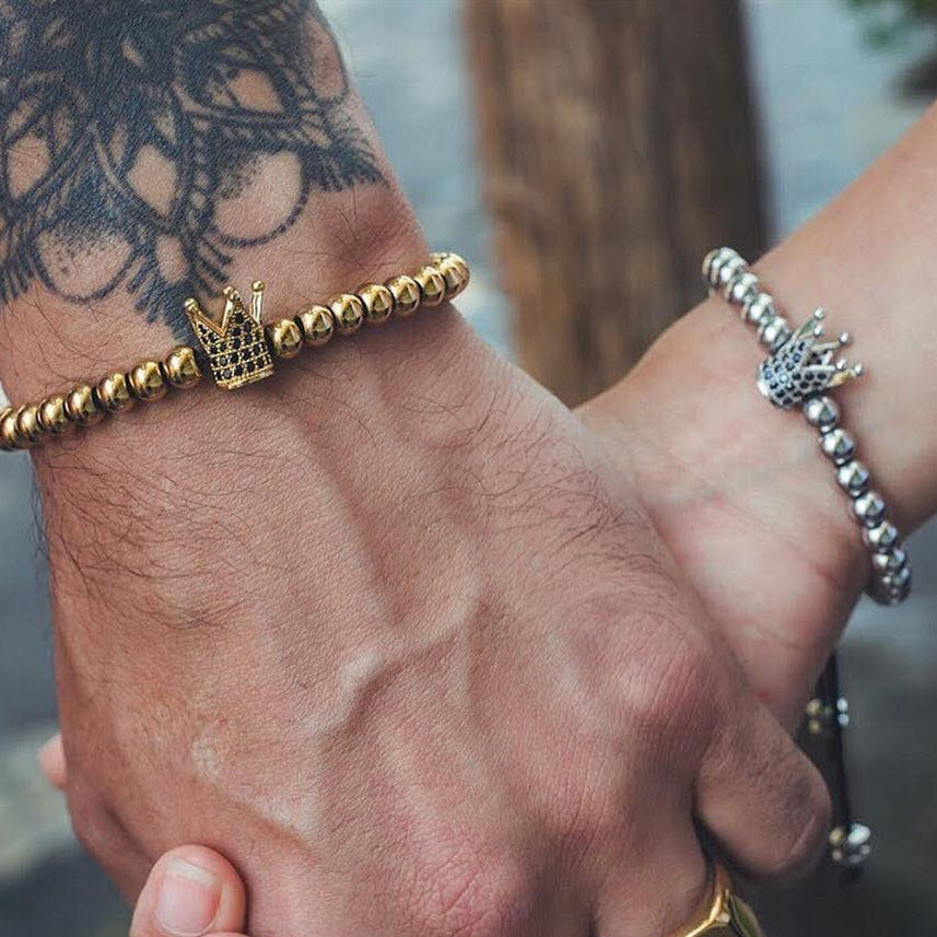 Customer photo review of Her King His Queen Bracelets