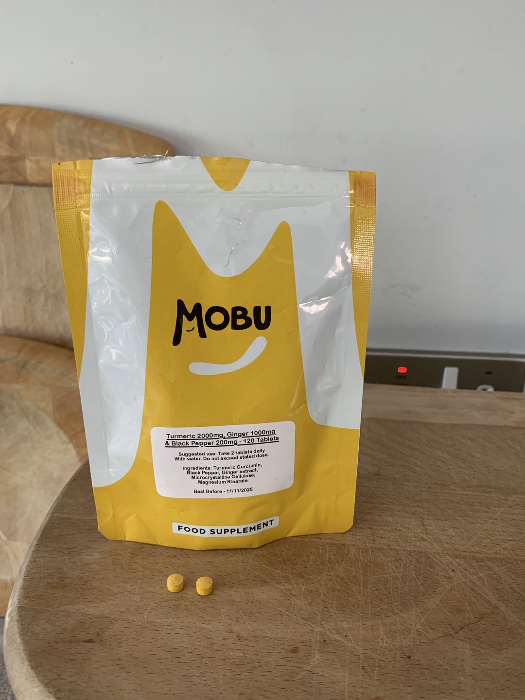 Customer photo review of Turmeric, Black Pepper & Ginger