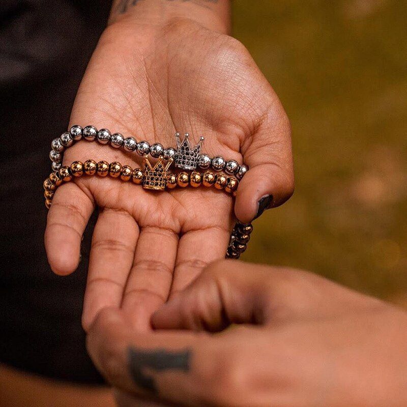 Customer photo review of Her King His Queen Bracelets