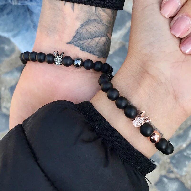 Customer photo review of Her King His Queen Bracelets