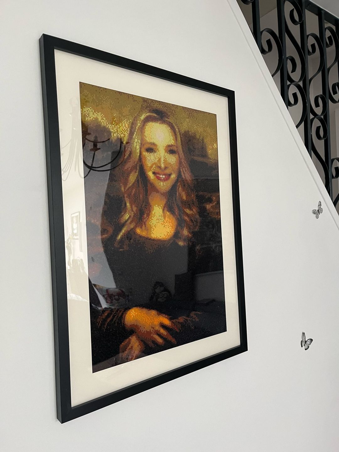 Customer photo review of DIAMOND PAINTING | DEIN WUNSCHMOTIV