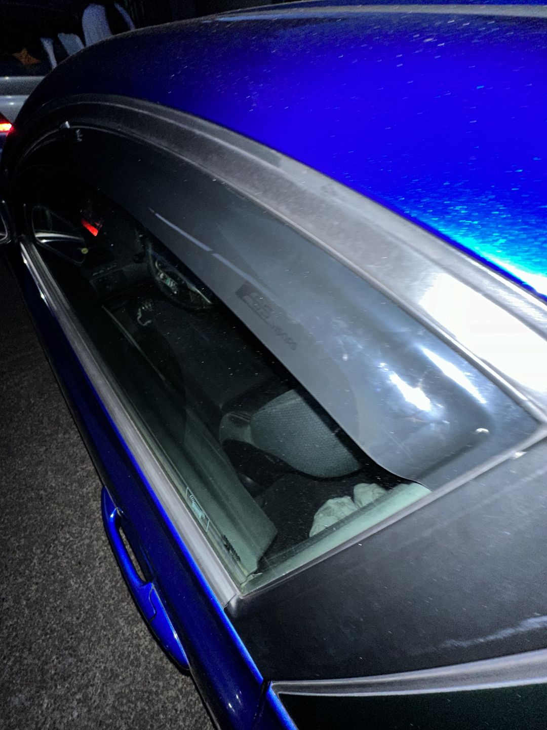 Customer photo review of 2006-11 Honda Civic Coupe Window Visors Wind Deflectors Rain Guards