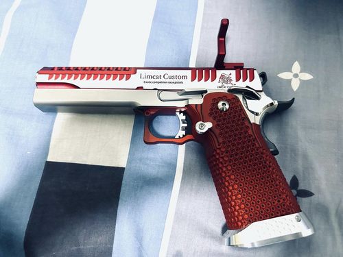 Customer photo review of Revanchist Airsoft Aluminium Cocking Handle Left for Hi-capa 5.1 Series Airsoft GBB Pistol