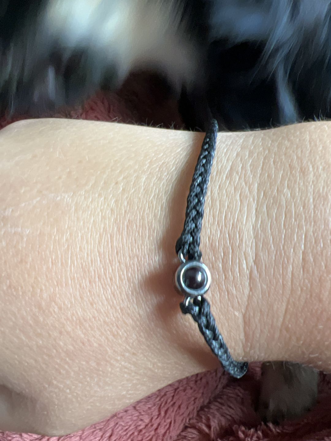 Customer photo review of Gepersonaliseerde foto armband