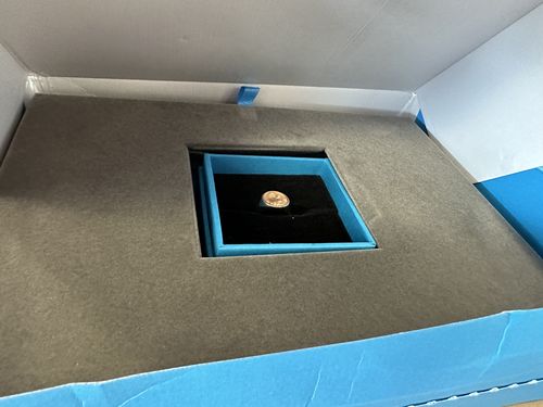 Customer photo review of Aries Small Signet Ring