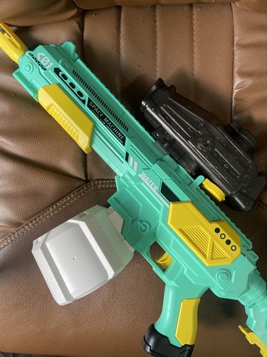Customer photo review of M416 Water Gun with Drum