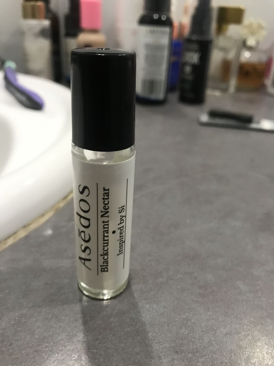 Customer photo review of BLACKCURRANT NECTAR PERFUME OIL