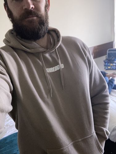 Customer photo review of Premium Fleece Hoodie - UniSex - Sand