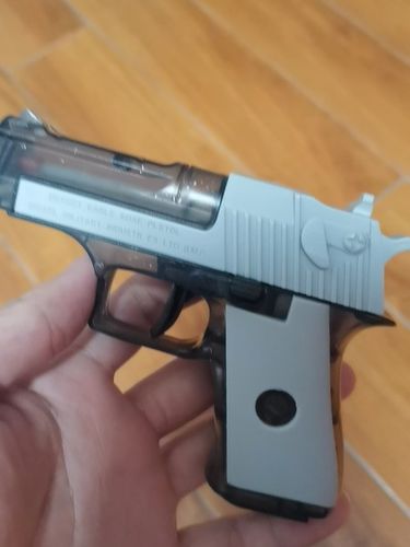 Customer photo review of Mini Desert Eagle Water Gun