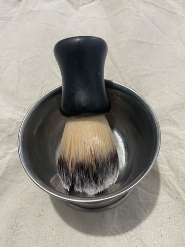 Customer photo review of Premium Shaving Bowl Hey Joe
