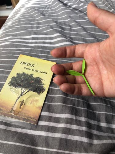 Customer photo review of Little Budding Pop Bookmarks