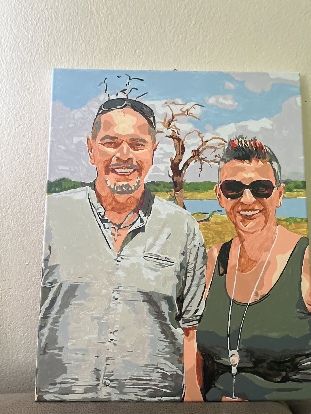 Customer photo review of Malen nach Zahlen - DEIN EIGENES FOTO