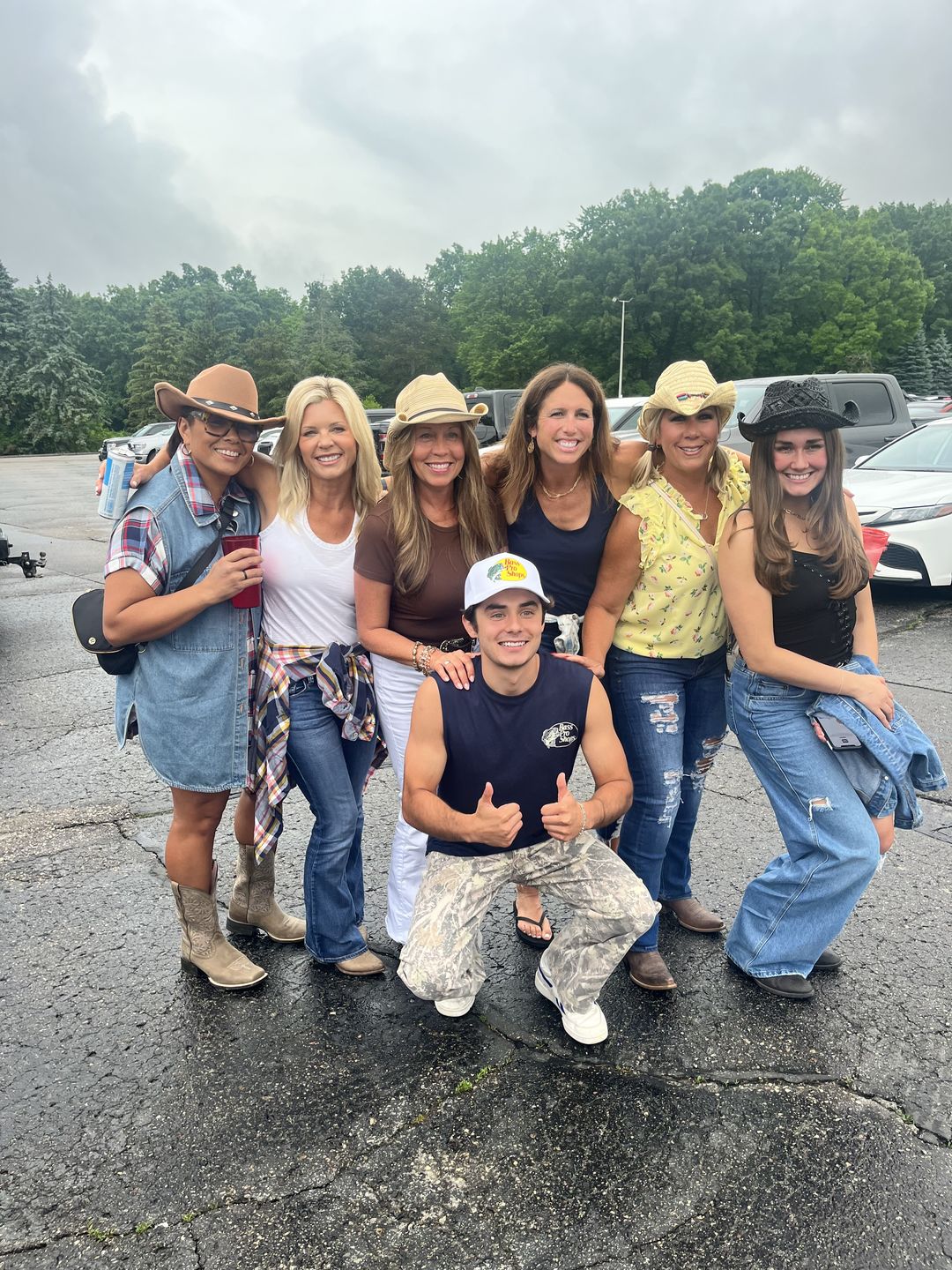 Customer photo review of Womens Remuda Round Up Boots