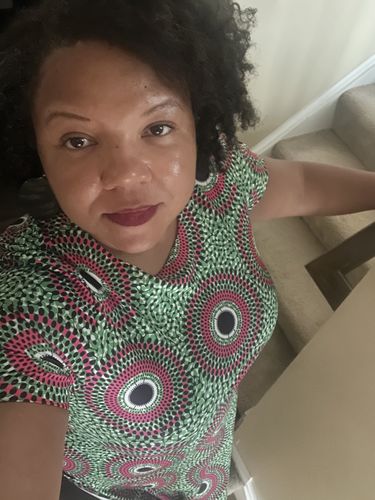 Keona L. review of Ankara Slit Top image 1 out of 1