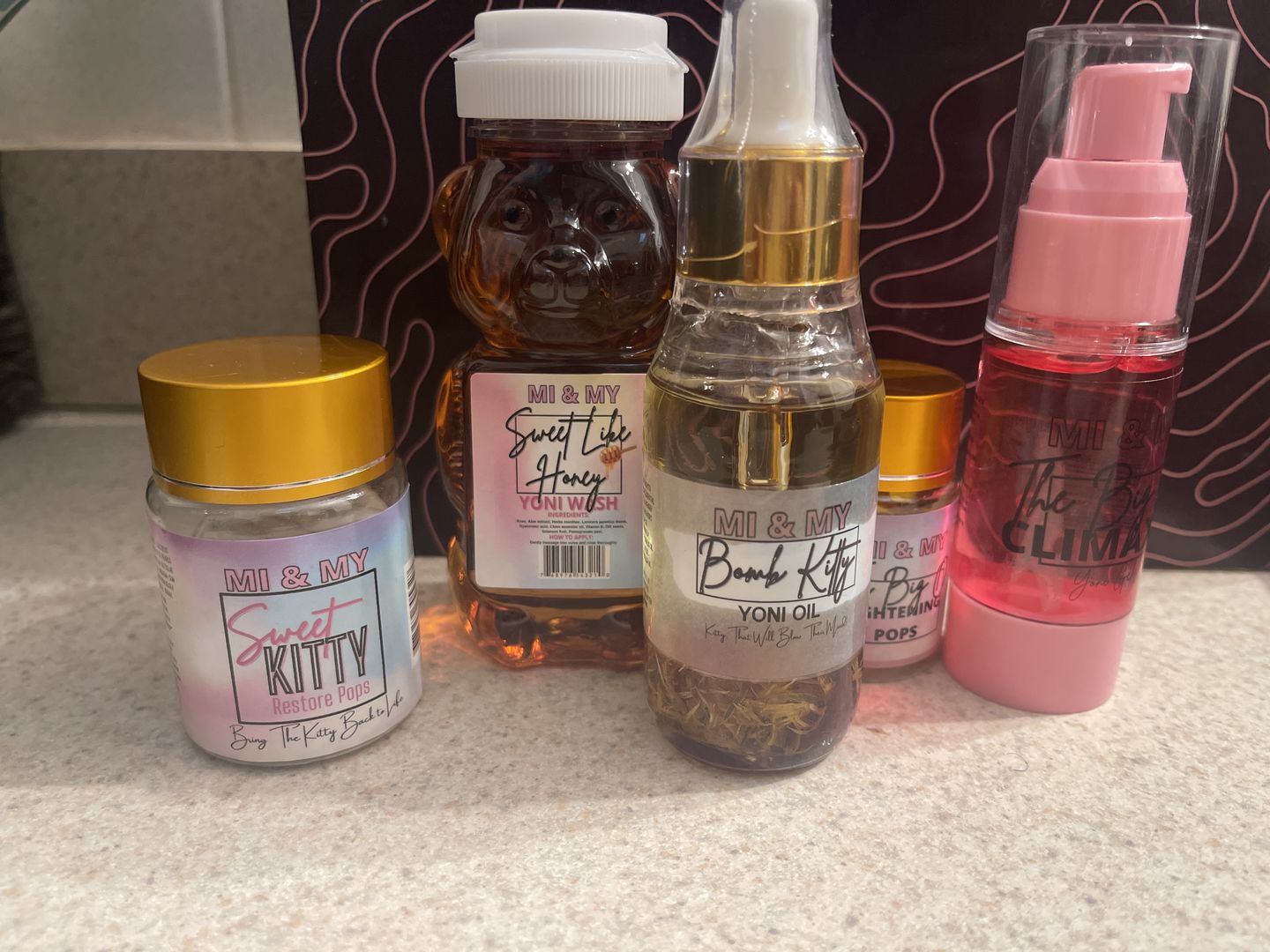 Customer photo review of Entire Collection Perfume Rollers