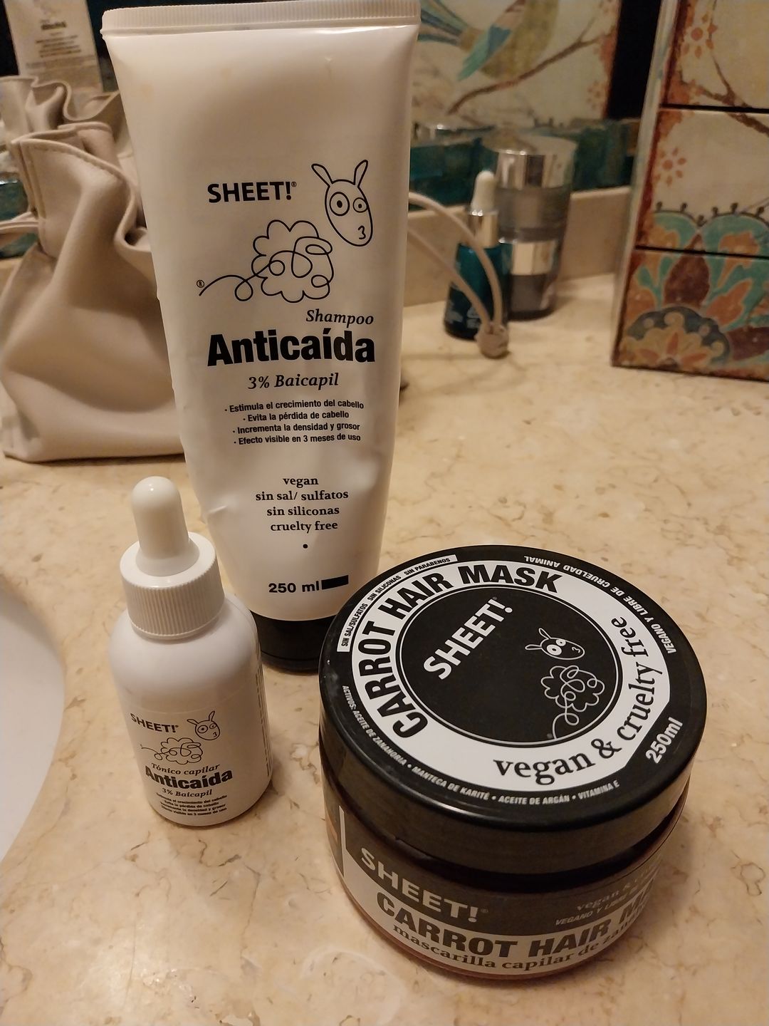 Customer photo review of Carrot Mask