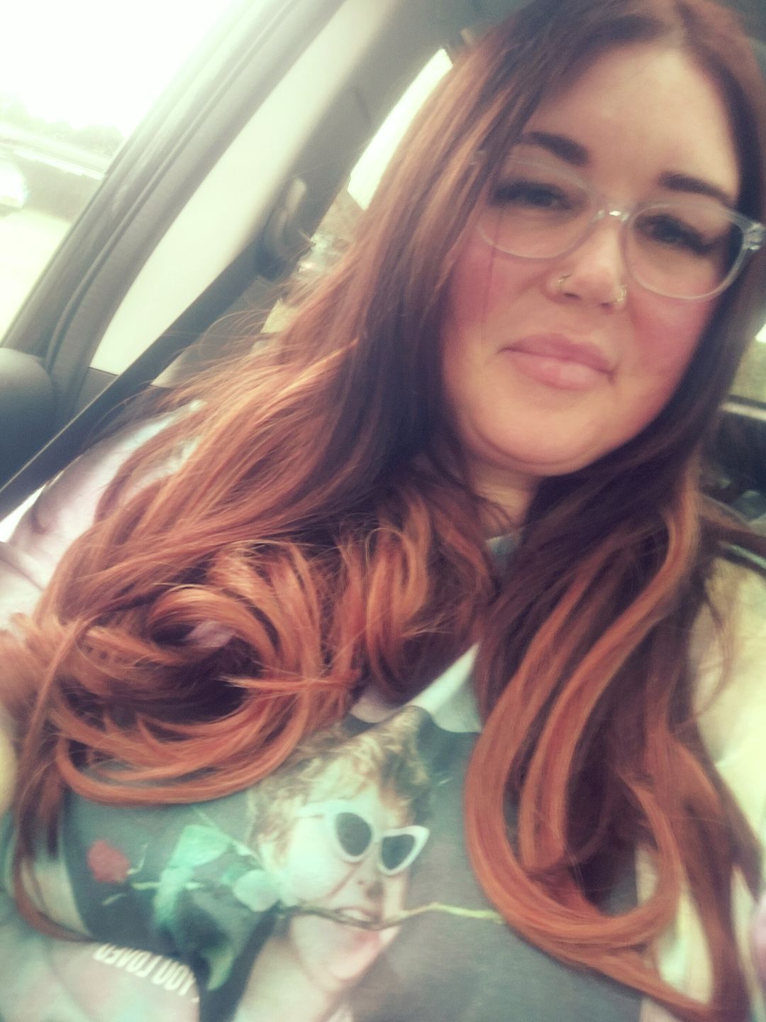 Customer photo review of Instant Bouncy Blow Dry Extensions