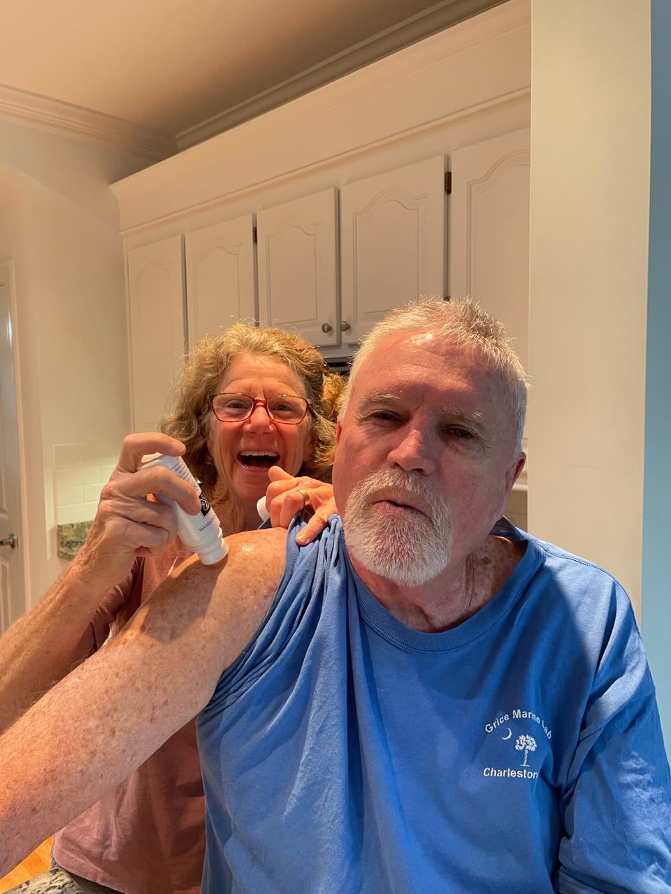 Customer photo review of Cooling Pain Relief Roll-On