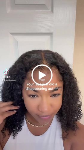 Customer video review of 4C Edges | Luvwin 180% Density Realistic Afro Kinky Edges Free Parting Undetectable Lace Front Wig | Afro Inspired