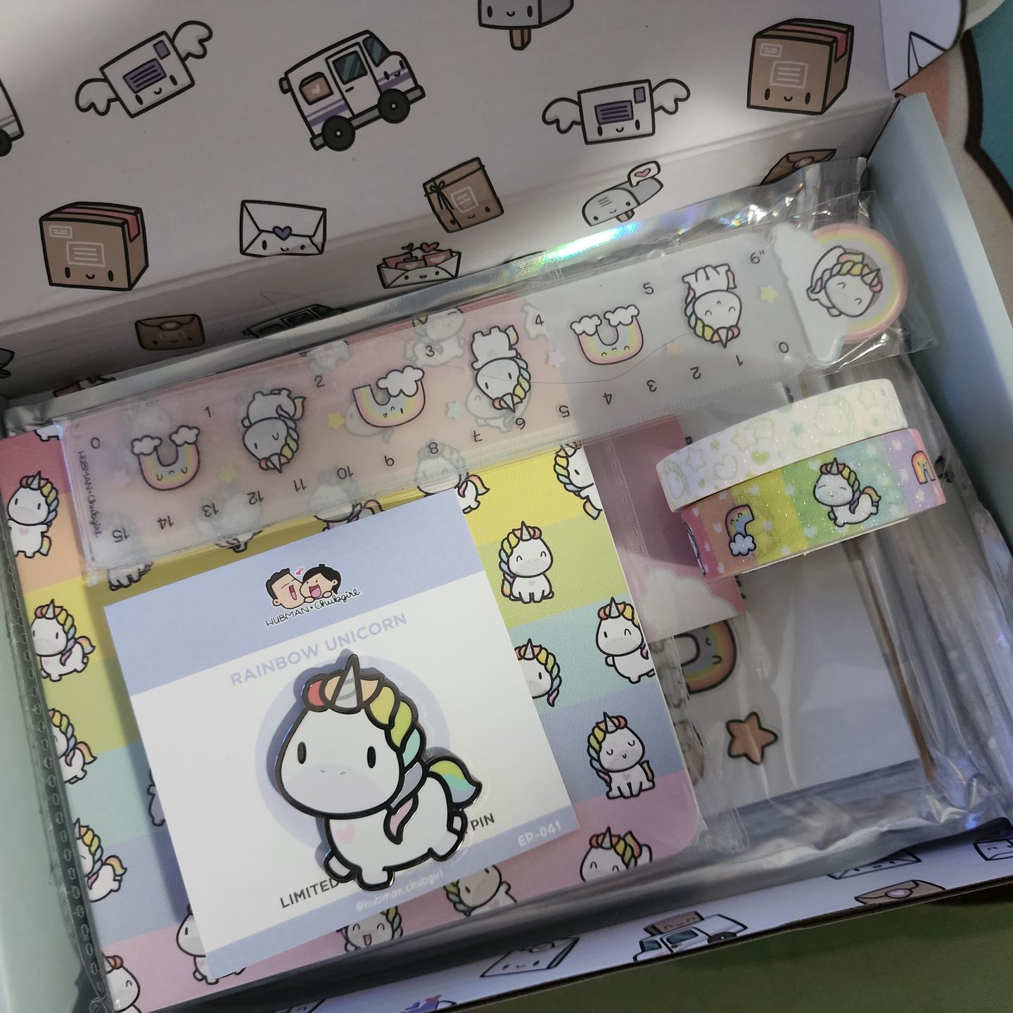 Customer photo review of Rainbow Unicorns Bundle
