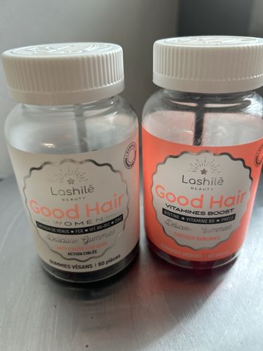 Customer photo review of Pack Hair et Hair Women anti-chute - 3 mois