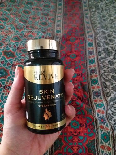 Customer photo review of Skin Rejuvenate - Best Skincare and Skin Glow Supplements