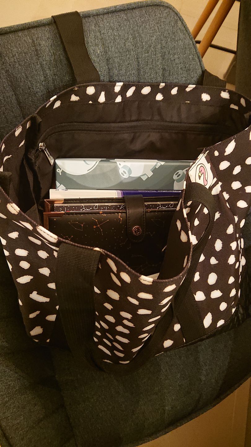 Customer photo review of Dalmatian Tote Bag