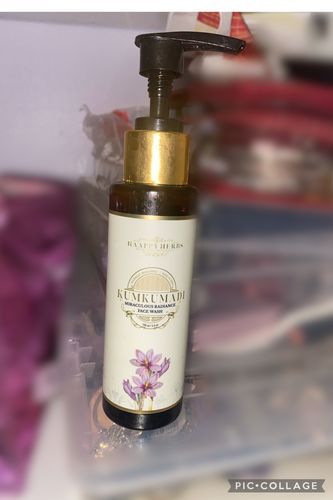 Customer photo review of Kumkumadi Miraculous Radiance Face Wash