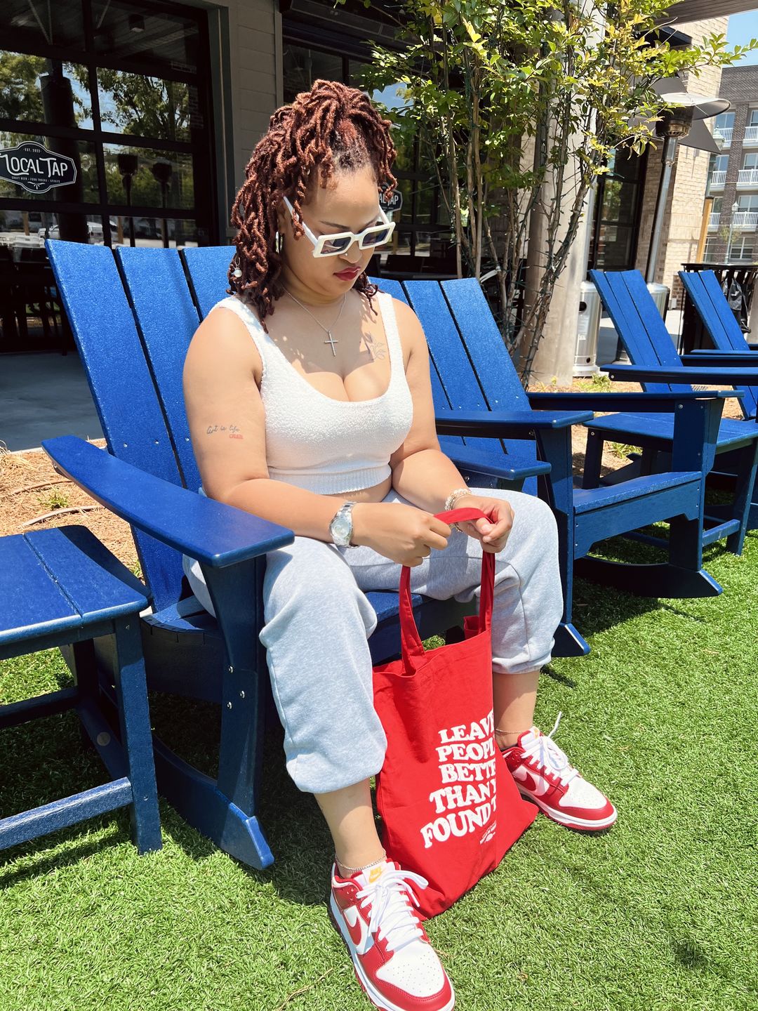 Customer photo review of Better Than You Found Them - Tote Bag
