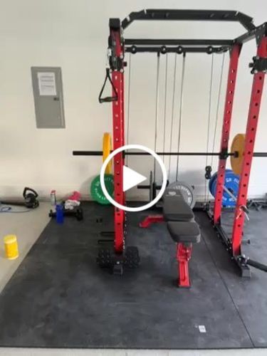 Customer video review of MAJOR LUTIE PLM03 Multi-Functional DIY Power Rack Home Gym Package Fitness