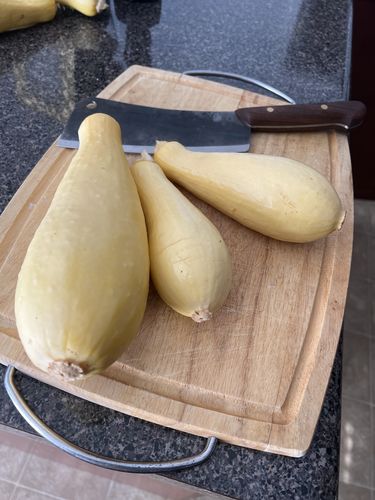 Customer photo review of Walnut Kitchen Cleaver