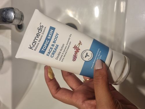 Customer photo review of ערכה טיפולית לעור אטופי ויבש | TOPIC SKIN KIT