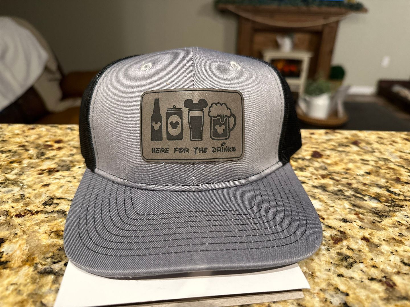 Customer photo review of Mickey Trucker Hat with Mesh