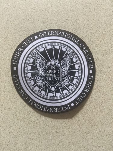 Customer photo review of Sticker (Crest)