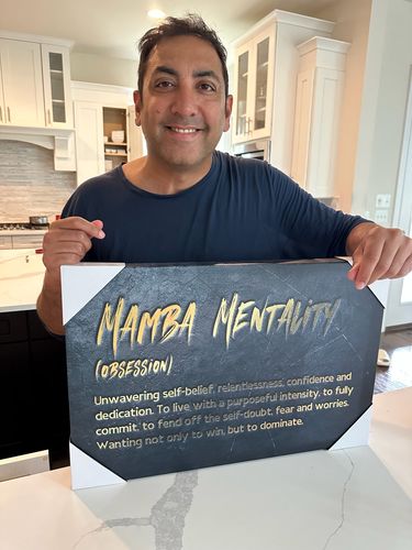 Customer photo review of Mamba Mentality Obsession - Kobe Bryant Inspired