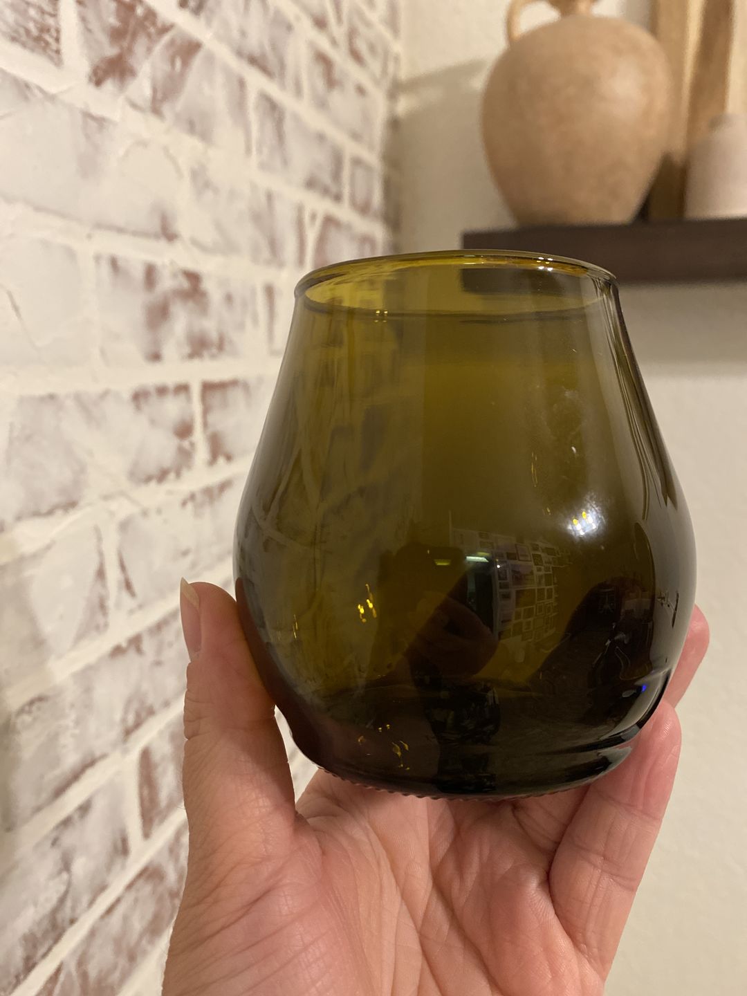 Customer photo review of Short Glass