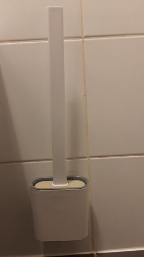 Customer photo review of Flexy Silicone Toilet Brush