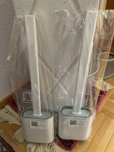 Customer photo review of Flexy Silicone Toilet Brush