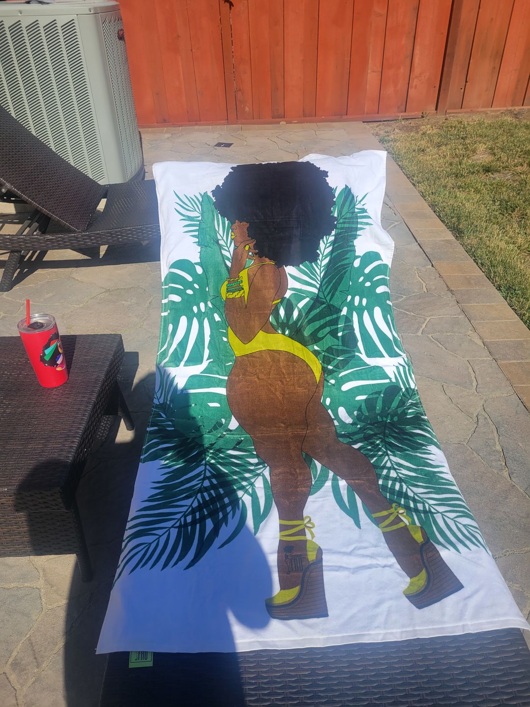 Customer photo review of June Beach Towel