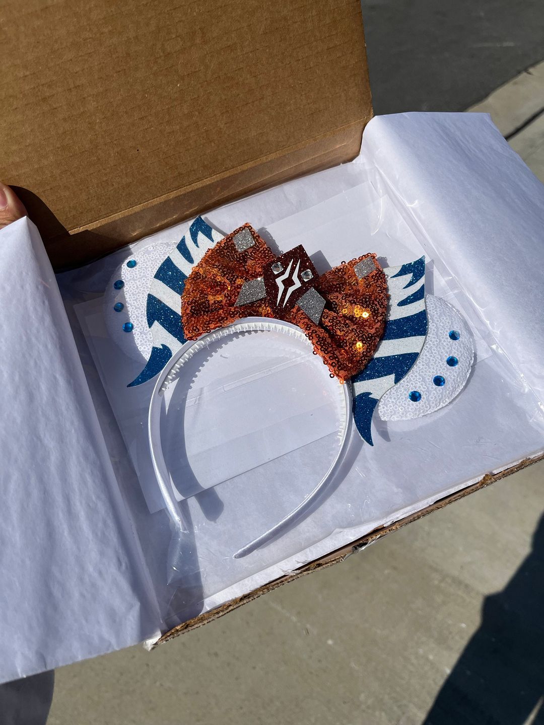 Customer photo review of Ahsok Galaxy Wars Ears