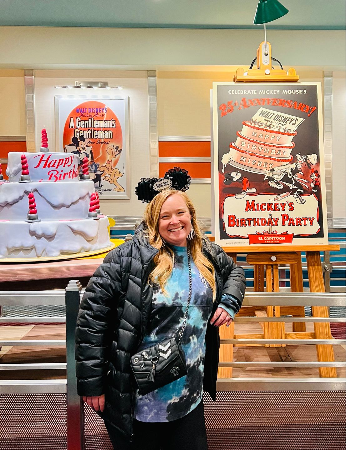 Customer photo review of Ghost Host Mickey Ears