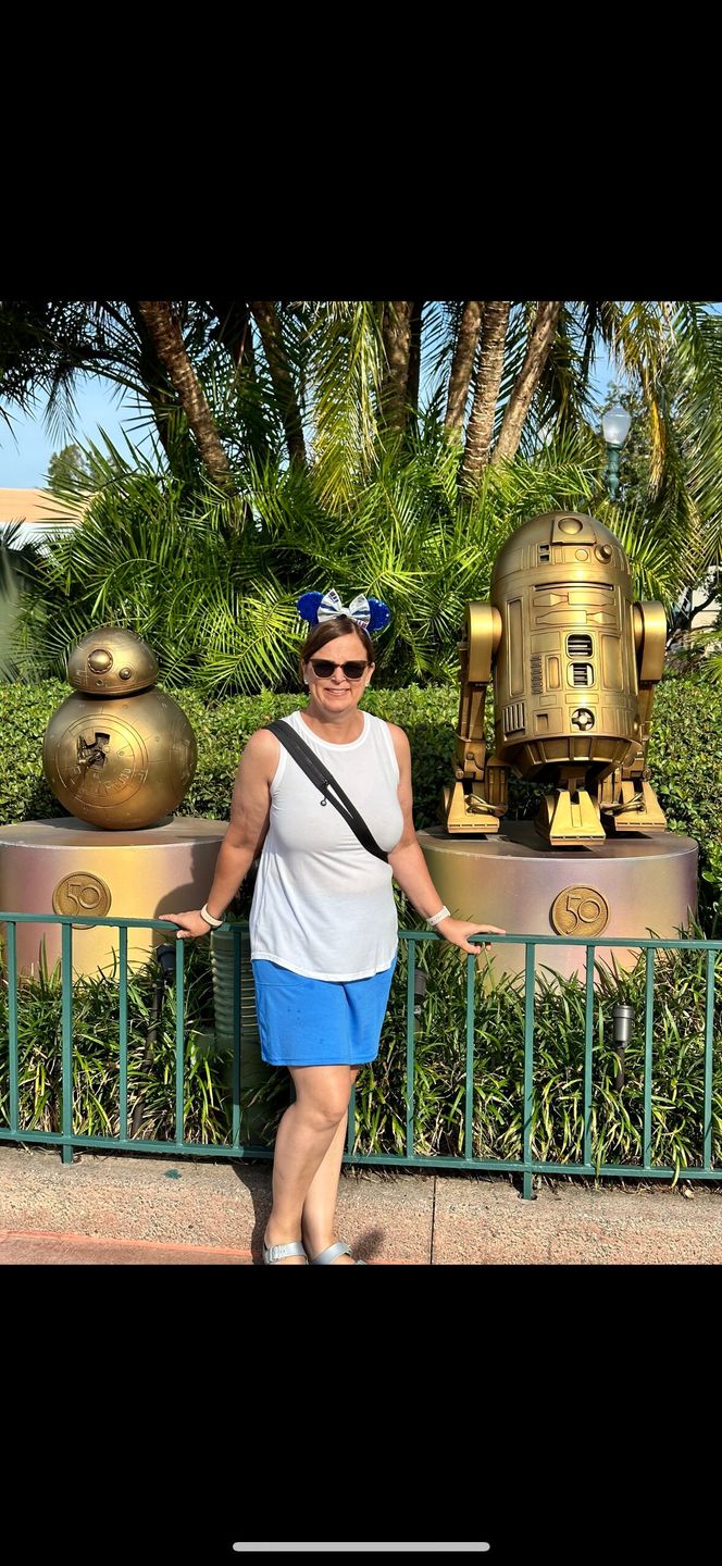 Customer photo review of Blue Robot Mickey Ears