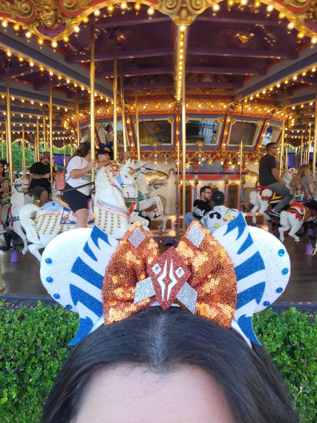 Customer photo review of Ahsok Galaxy Wars Ears