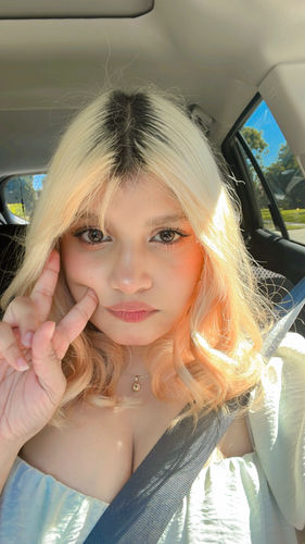 Customer photo review of Dewy Kristin 1Day - Brown (20p)