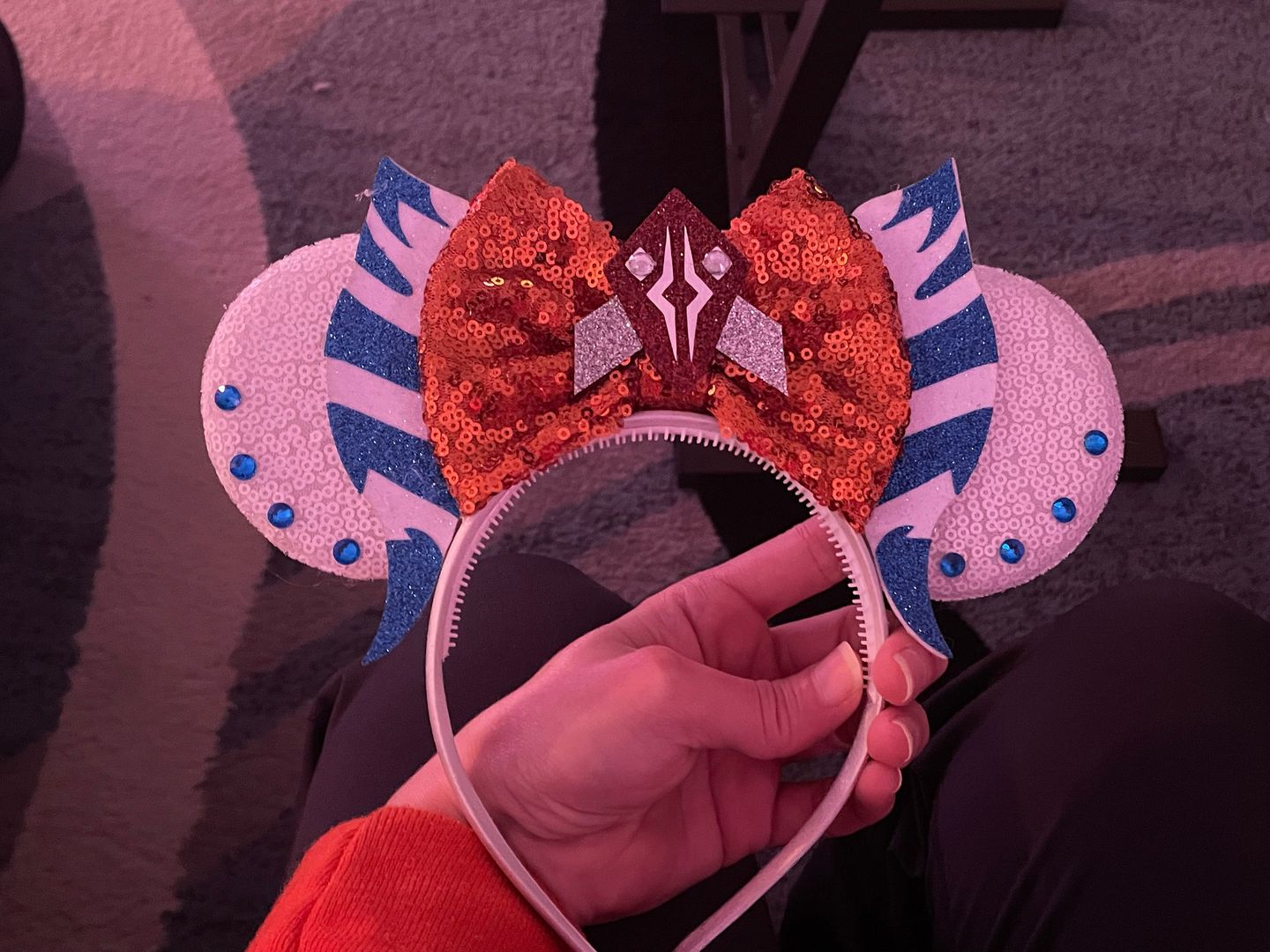 Customer photo review of Ahsok Galaxy Wars Ears