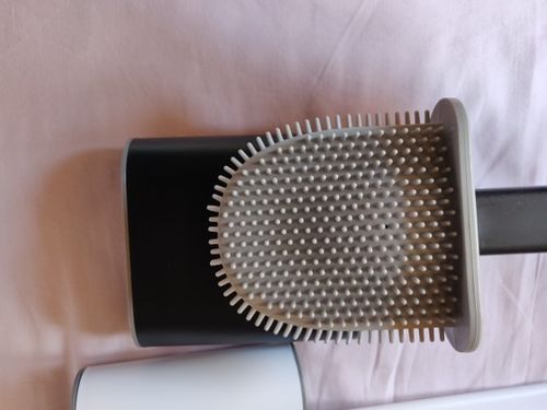 Customer photo review of Flexy Silicone Toilet Brush