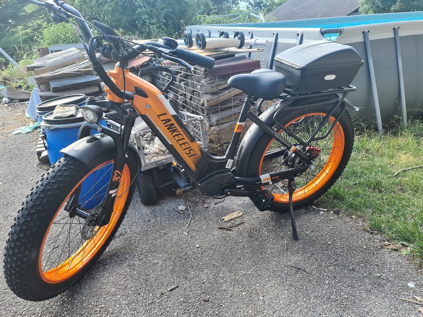 Customer photo review of Lankeleisi MG600 Plus * 2 E-Bikes Combo