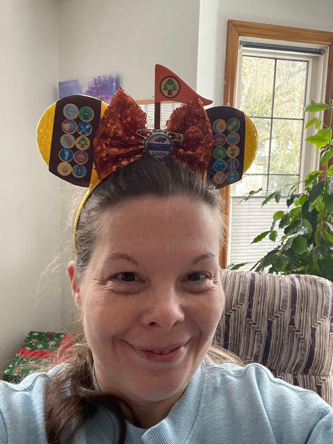 Customer photo review of Russell Mickey Ears