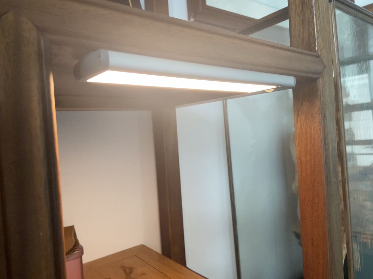 Customer photo review of LEPOTEC Wireless Rechargeable Motion Sensor Cabinet Lights 30-LED